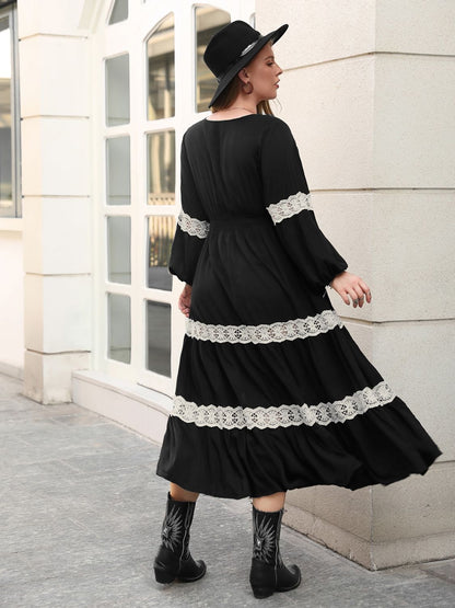 Back view of product with easy, flowy drape