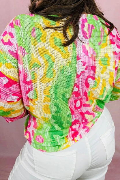 Plus Size Printed Round Neck T-Shirt - Rochelle's House LLC