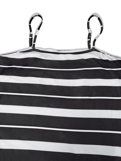 Plus Size Striped Spaghetti Strap Maxi Dress - Rochelle's House LLC