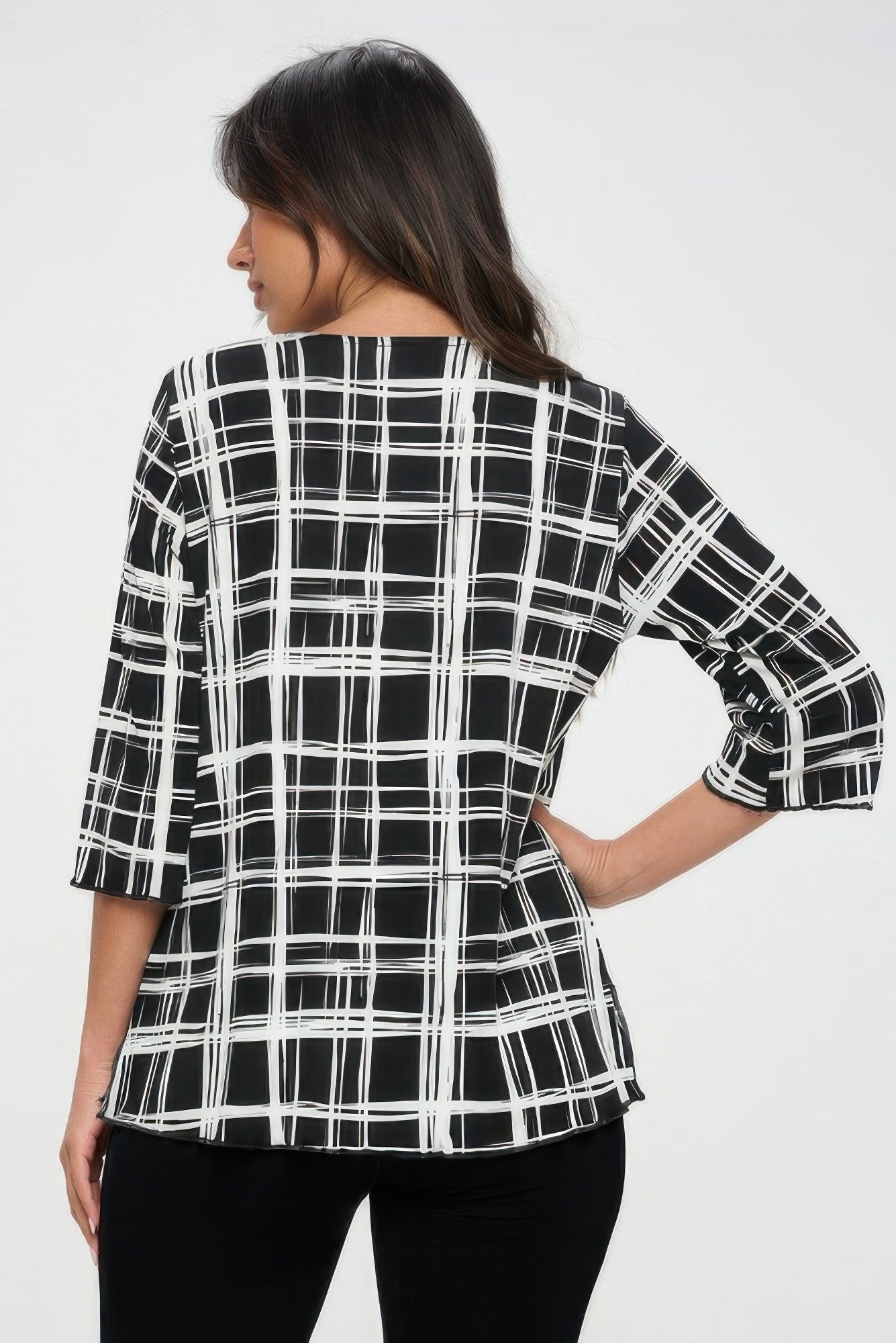 Plus Sizes Bns Print Missy Top - Rochelle's House LLC