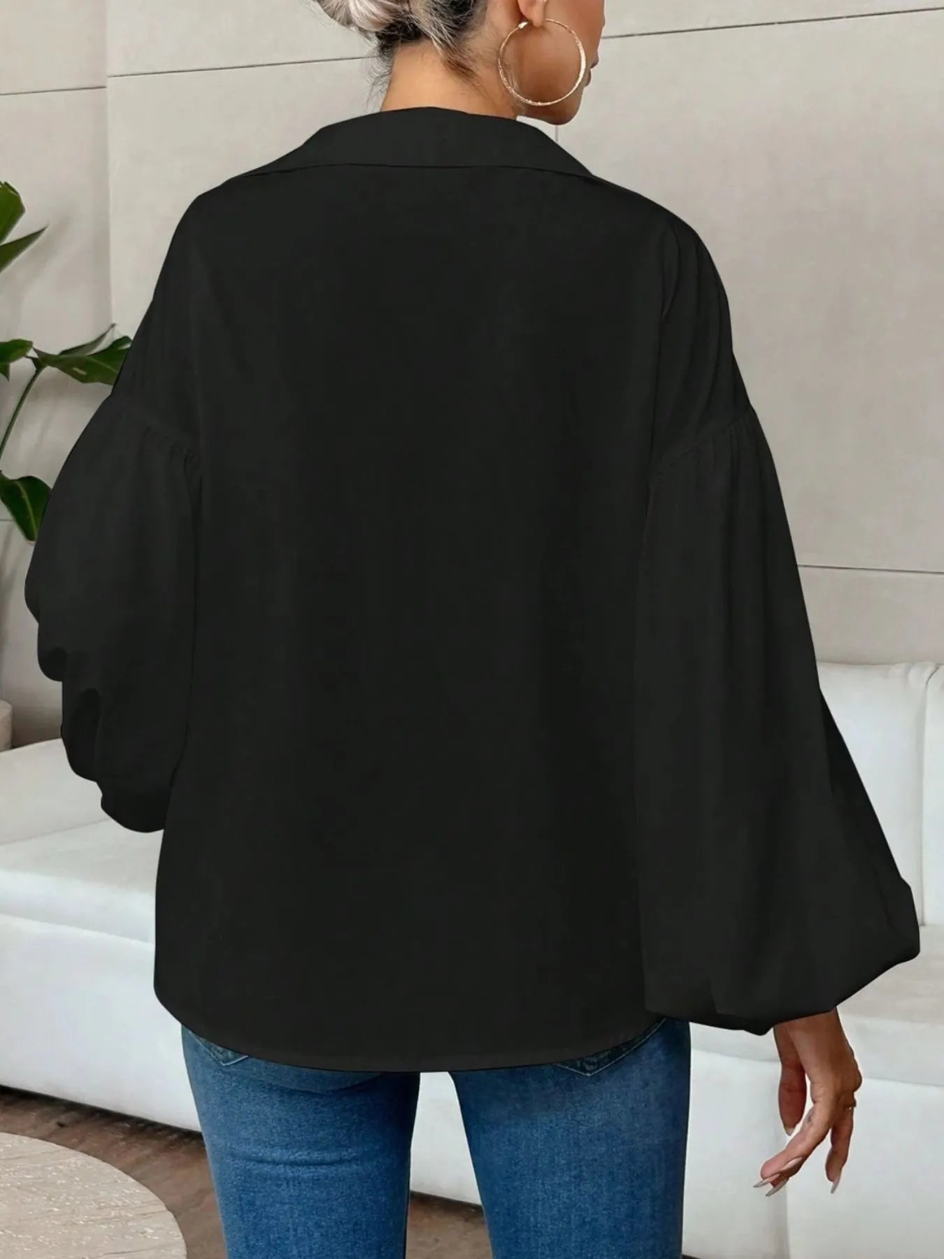 Lifestyle image of product styled for a chic daytime look