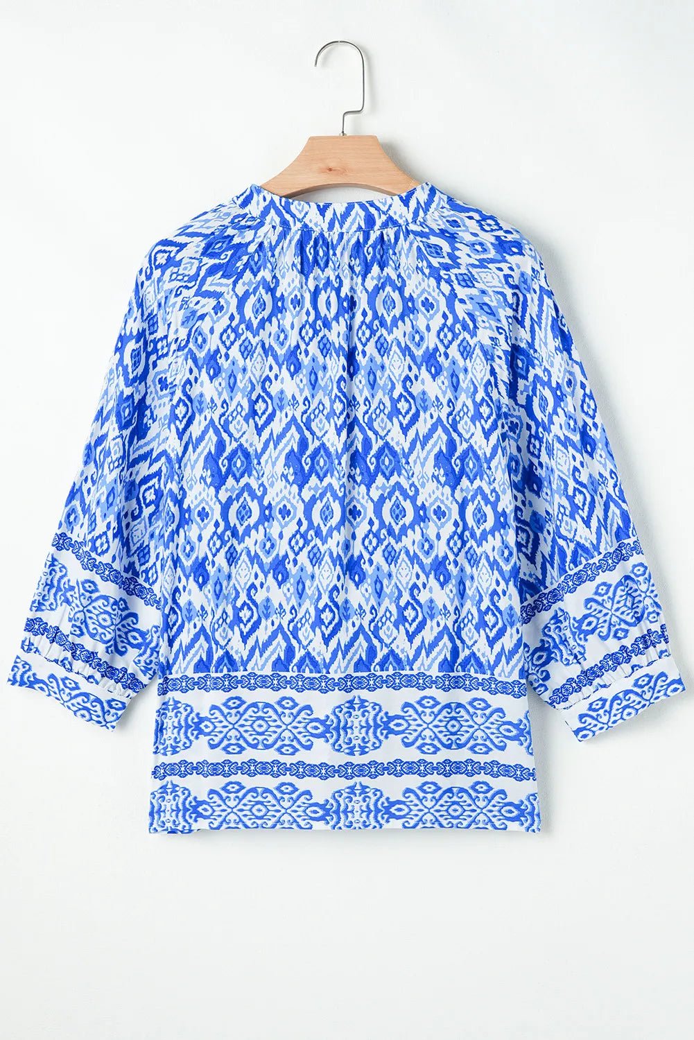 Side view of product highlighting flattering shape and movement