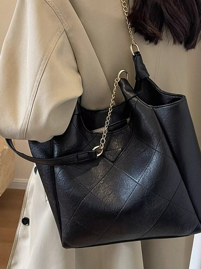 PU Leather Shoulder Bag - Rochelle's House LLC