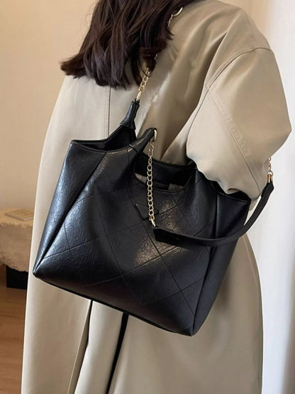 PU Leather Shoulder Bag - Rochelle's House LLC