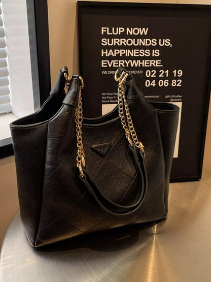 PU Leather Shoulder Bag - Rochelle's House LLC