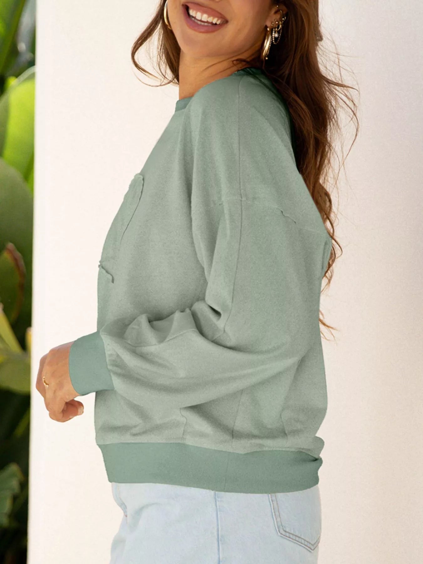 Lifestyle image of product styled for a chic daytime look