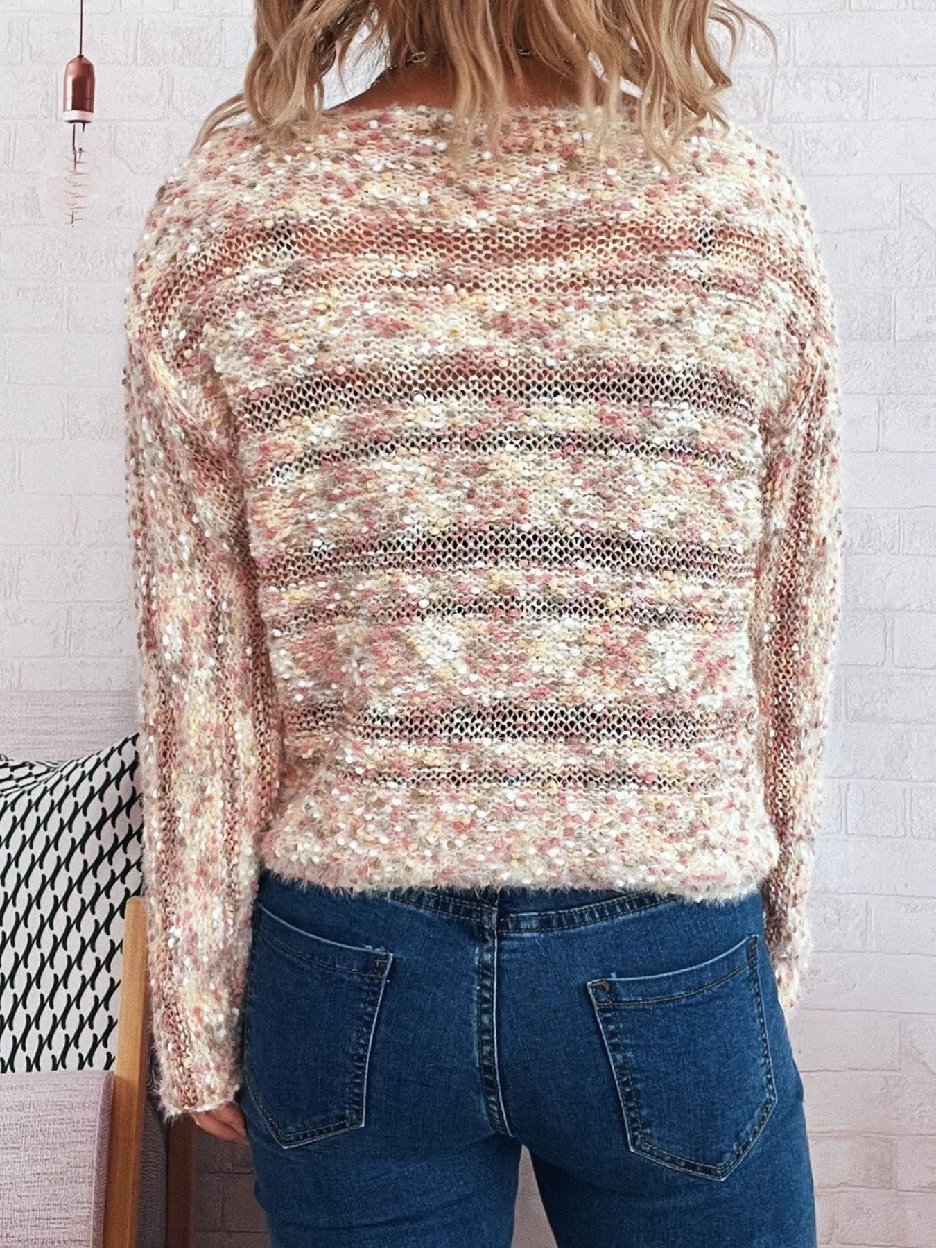 Lifestyle image of product styled for a chic daytime look