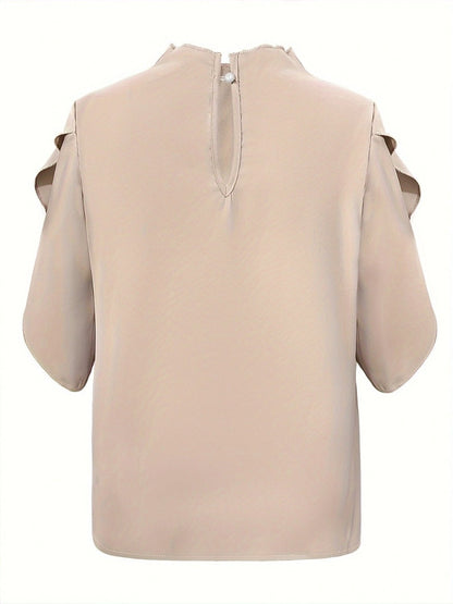 Back view of product with easy, flowy drape