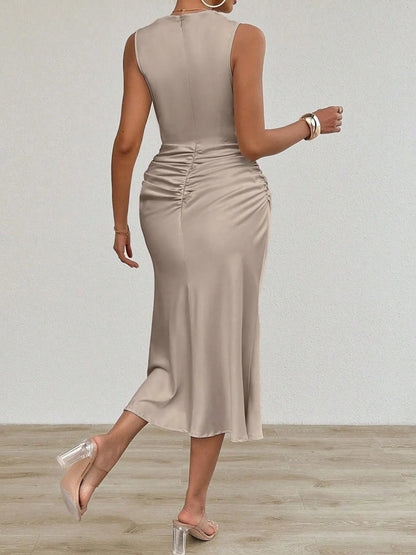 Back view of product with easy, flowy drape