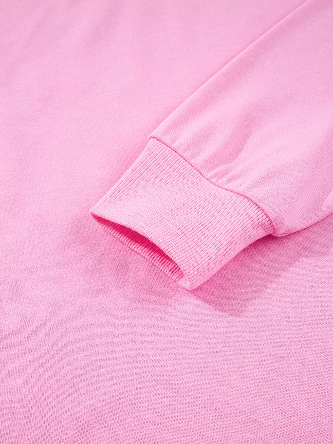 Sequin XOXO Letter Graphic Exposed Seam Baggy Sweatshirt - Rochelle's House LLC