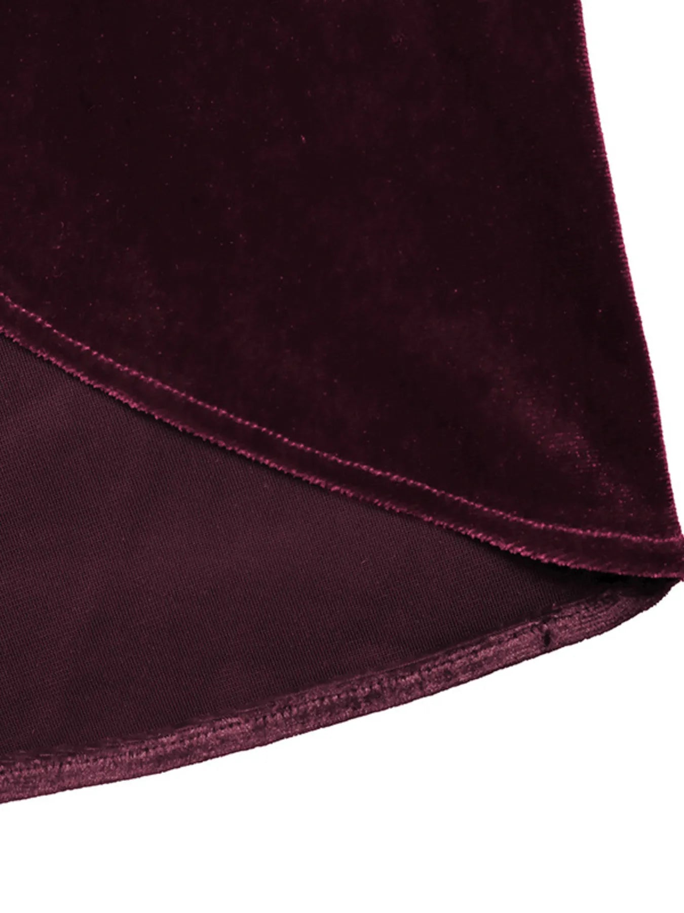 Side Tied Velvet Skirt - Rochelle's House LLC