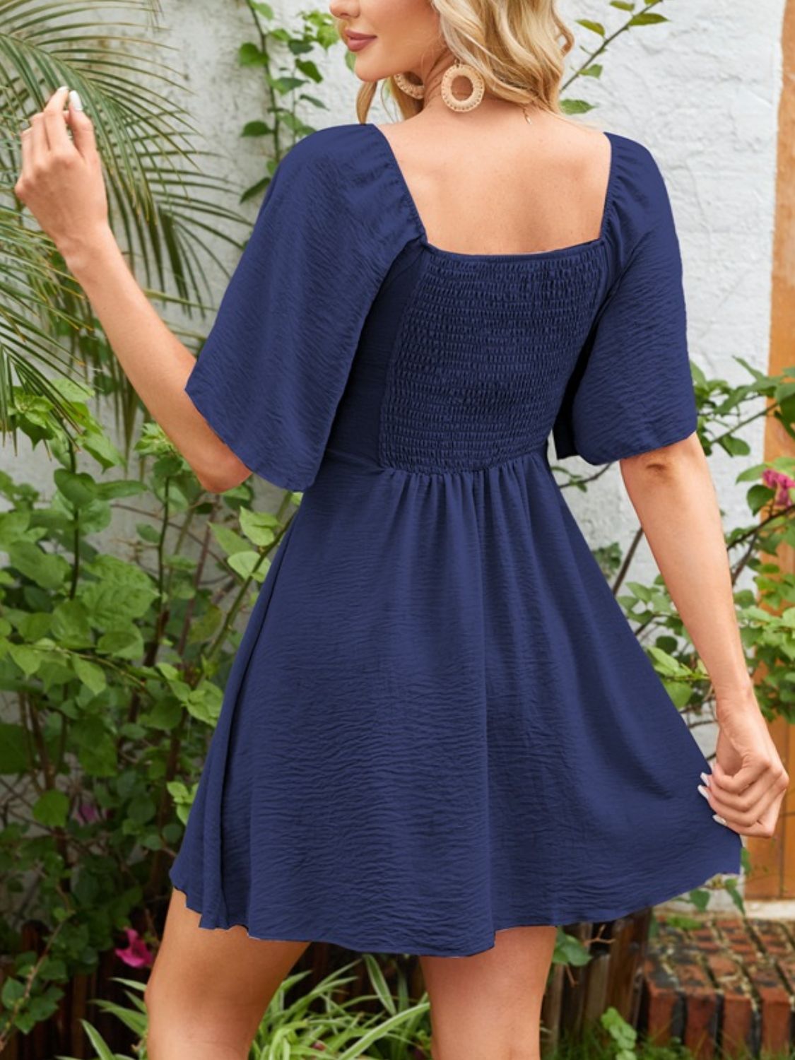 Lifestyle image of product styled for a chic daytime look