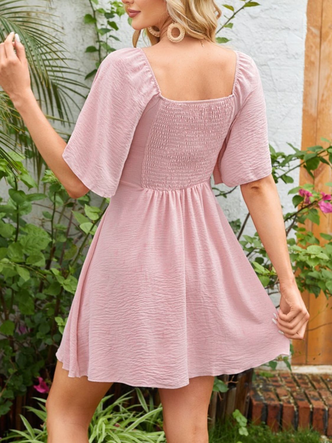 Lifestyle image of product styled for a chic daytime look