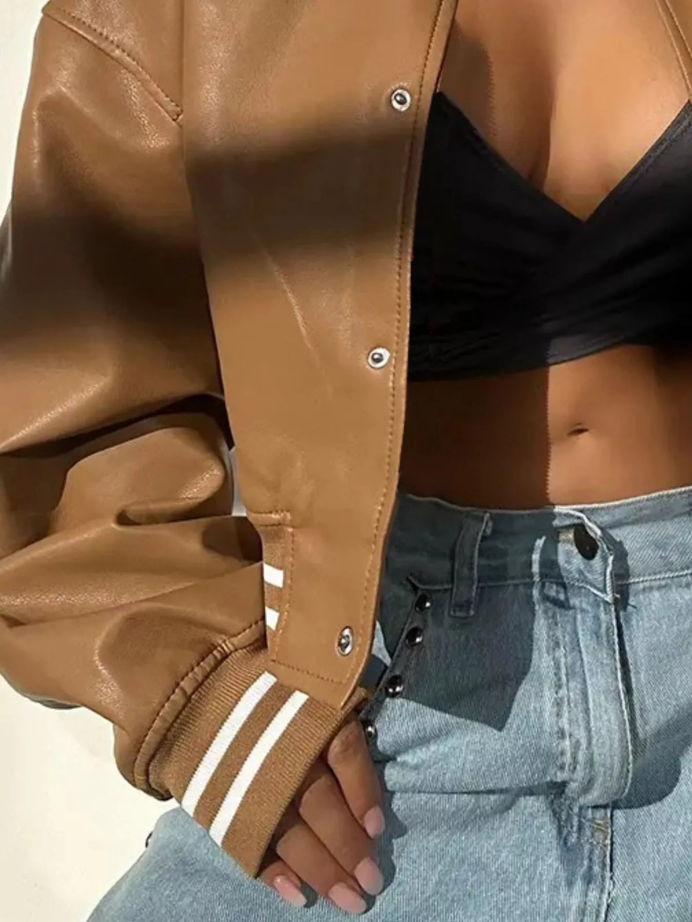 Lifestyle image of product styled for a chic daytime look