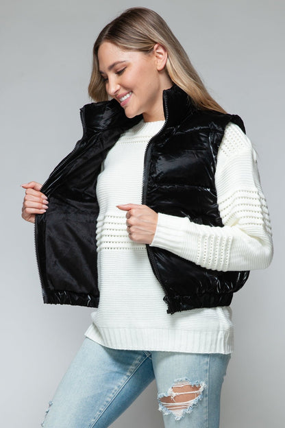 Snobbish Fine Fur Lining Quilted Vest - Rochelle's House LLC