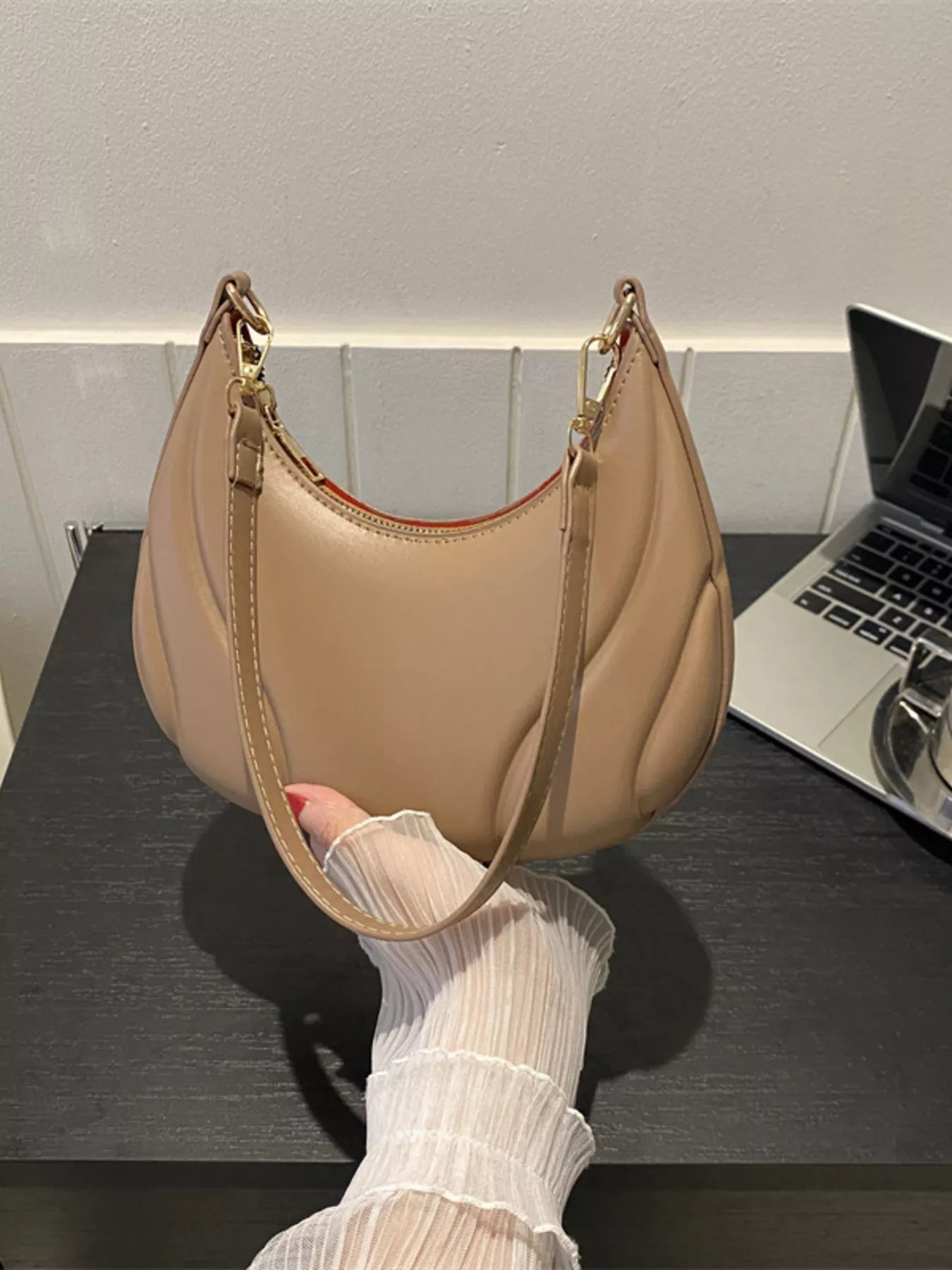 Solid Color Shoulder Bag - Rochelle's House LLC