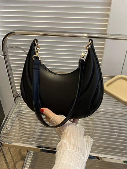 Solid Color Shoulder Bag - Rochelle's House LLC