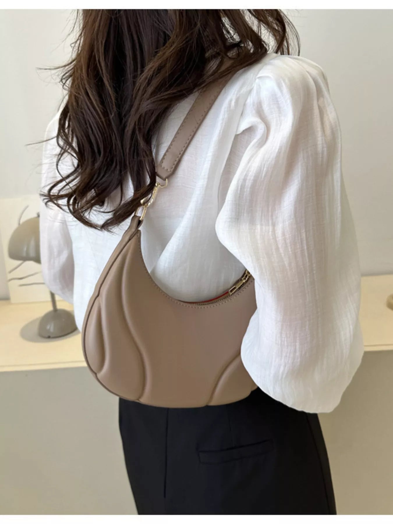 Solid Color Shoulder Bag - Rochelle's House LLC