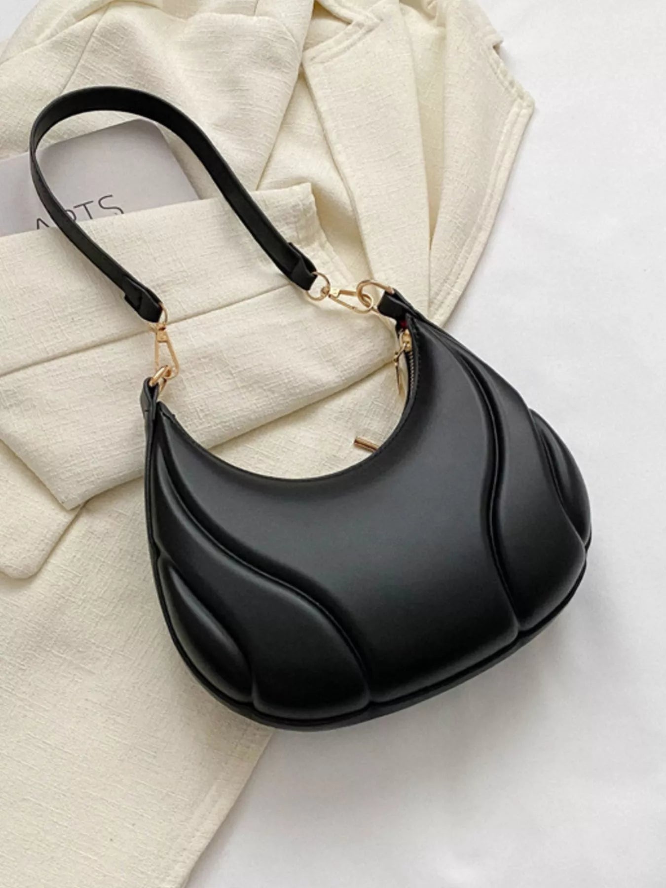 Solid Color Shoulder Bag - Rochelle's House LLC