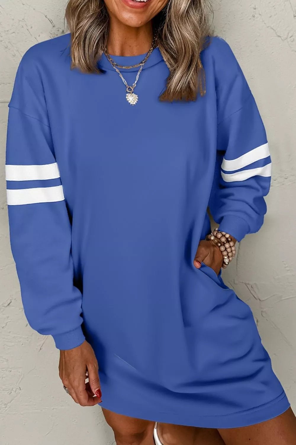 Lifestyle image of product styled for a chic daytime look