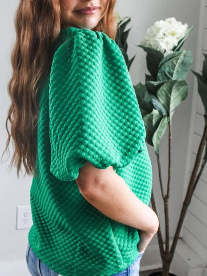 Side view of product highlighting flattering shape and movement