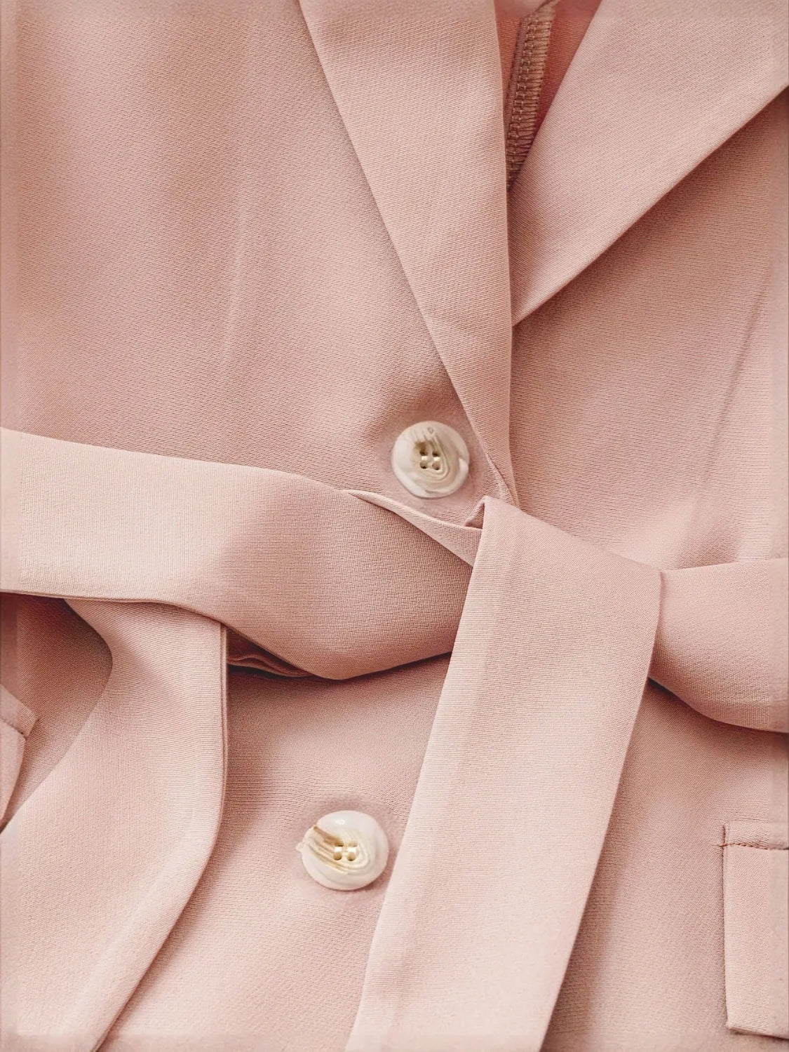 Side view of product highlighting flattering shape and movement