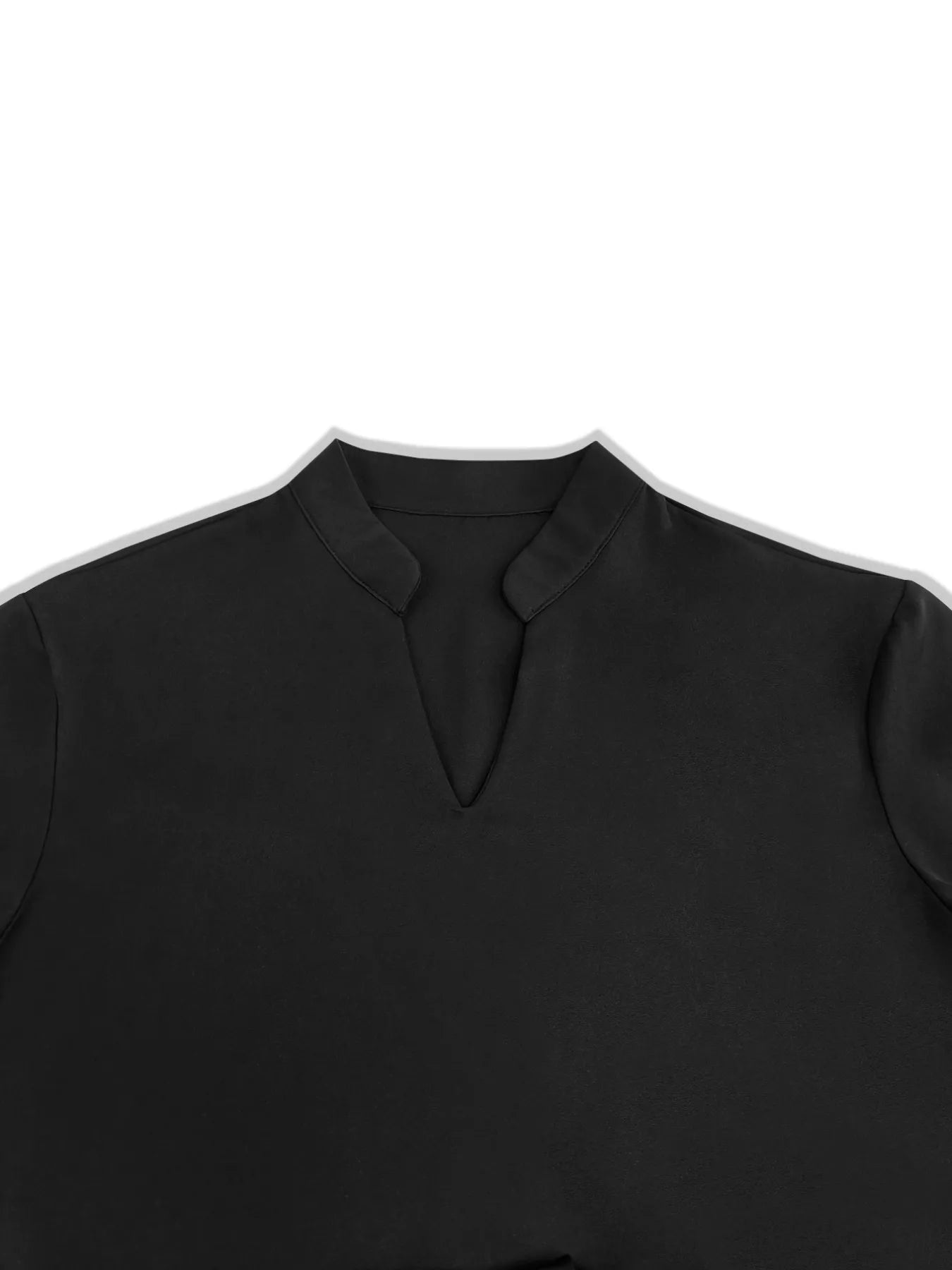 Tie - Waist Long Sleeve Top and Pants Set - Rochelle's House LLC