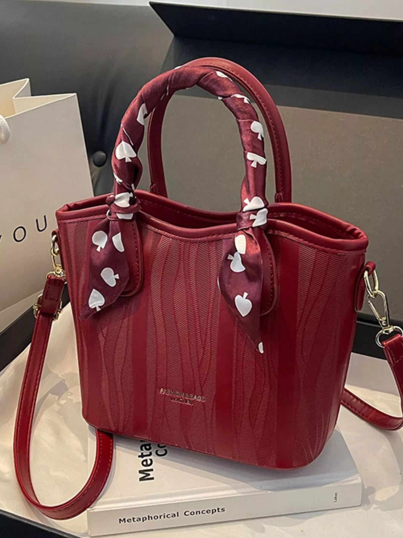 Top Handle Crossbody Bag - Rochelle's House LLC