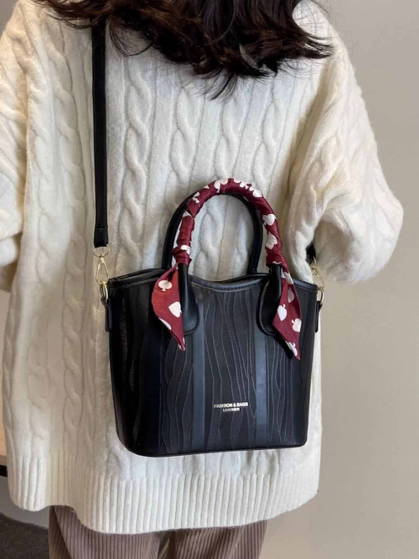 Top Handle Crossbody Bag - Rochelle's House LLC