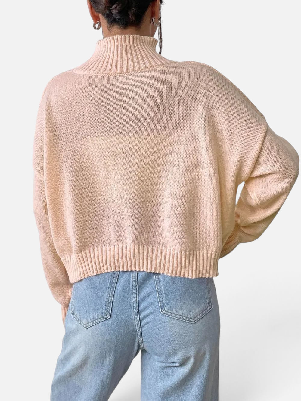 Lifestyle image of product styled for a chic daytime look