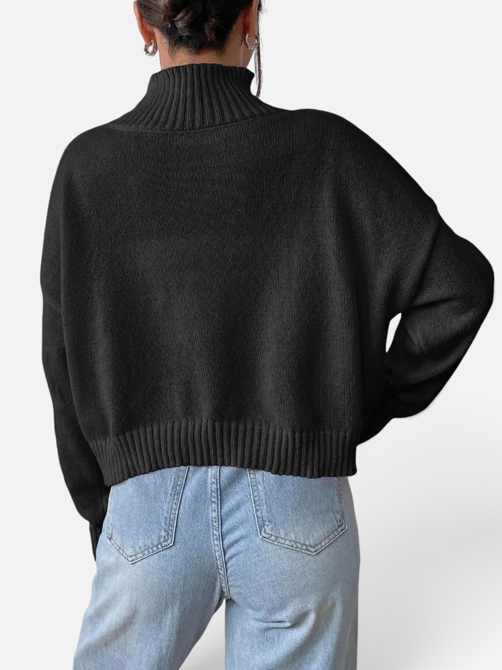 Lifestyle image of product styled for a chic daytime look