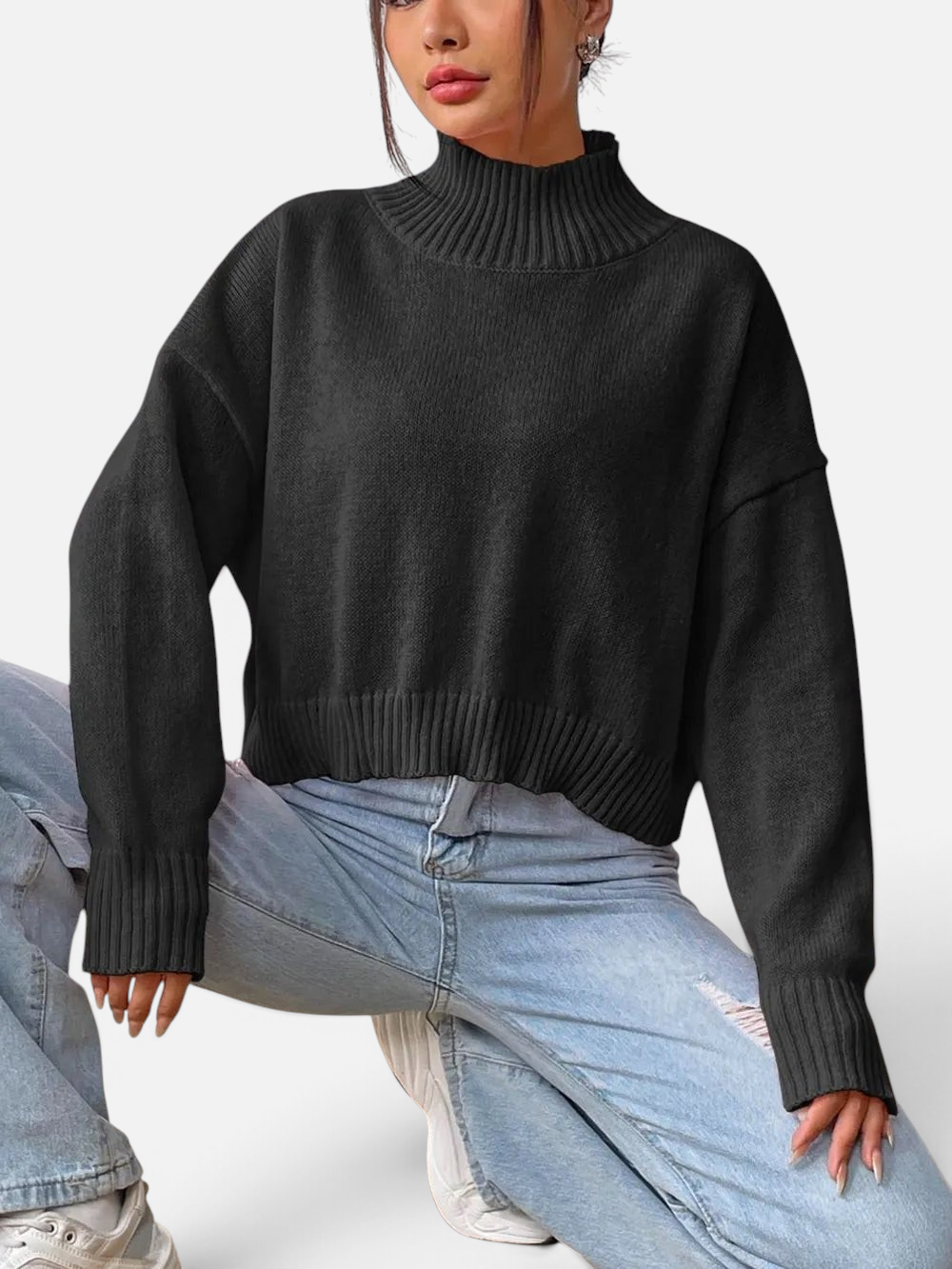 Lifestyle image of product styled for a chic daytime look