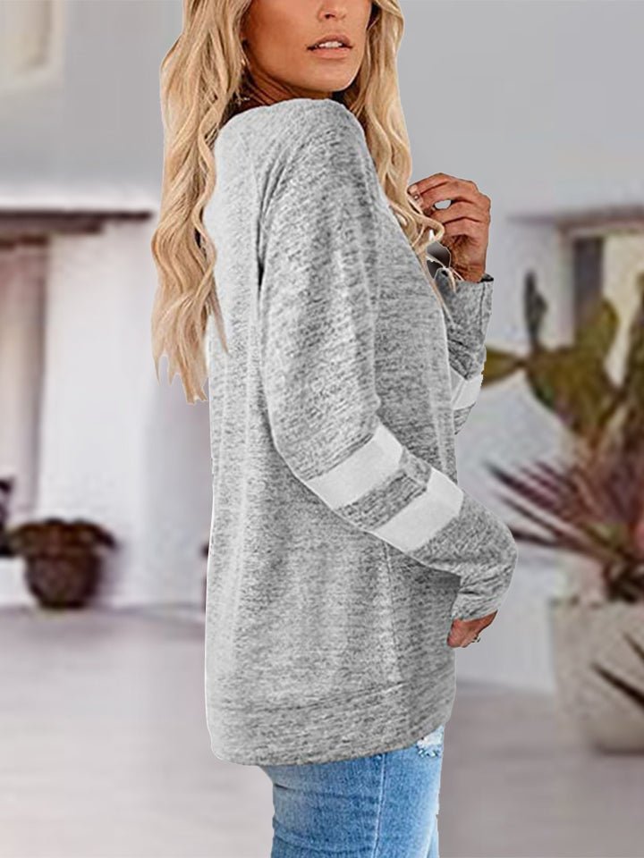 V - Neck Raglan Sleeve T-Shirt - Rochelle's House LLC