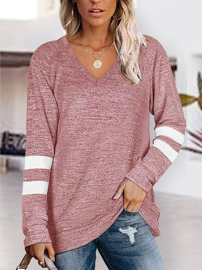 V - Neck Raglan Sleeve T-Shirt - Rochelle's House LLC