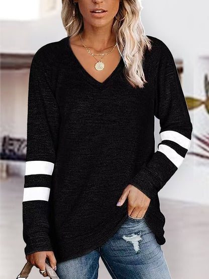 V - Neck Raglan Sleeve T-Shirt - Rochelle's House LLC
