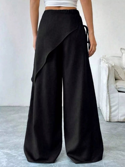 Wrap - Front Wide - Leg Pants - Rochelle's House LLC