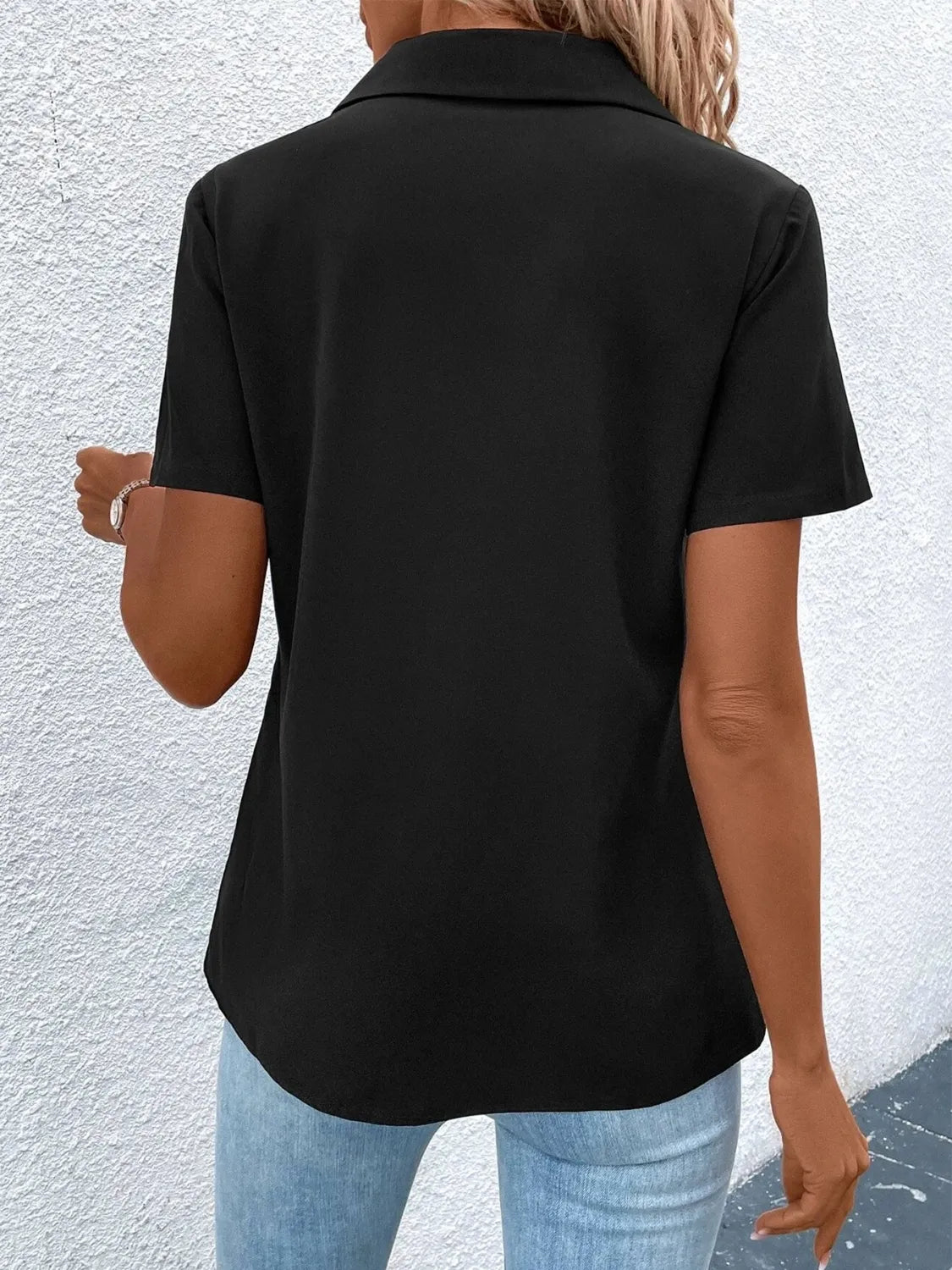 Lifestyle image of product styled for a chic daytime look