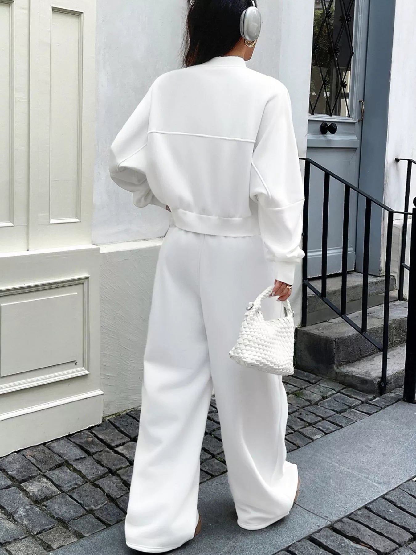 Zip Up Jacket and Pants Set - Rochelle's House LLC