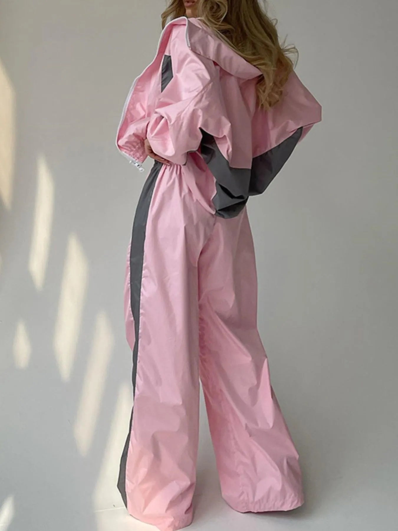 Side view of product highlighting flattering shape and movement