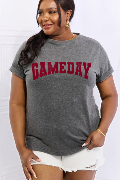 Simply Love GAMEDAY Graphic Cotton Tee