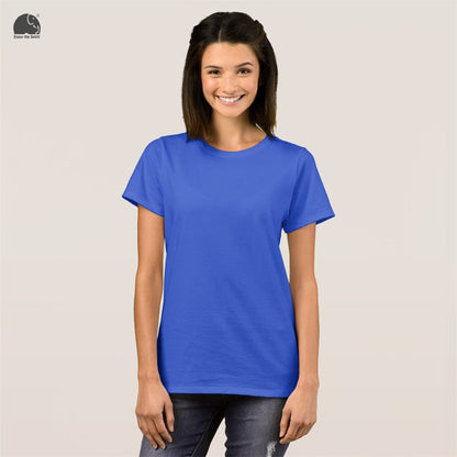 Enjoy the Spirit Female Plain T-shirt