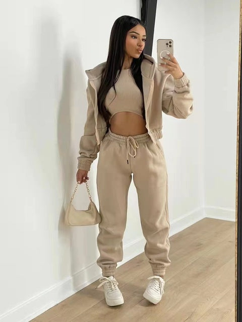 Autumn Fashionable Women's Trouser Set