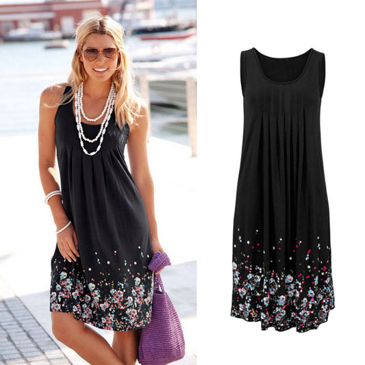 Women's Summer Sleeveless Elegant Dress