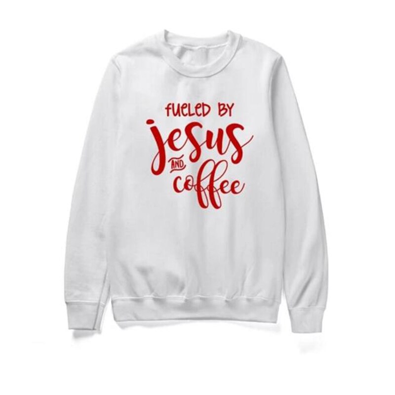 Women's Fueled By Jesus and Coffee Sweatshirt