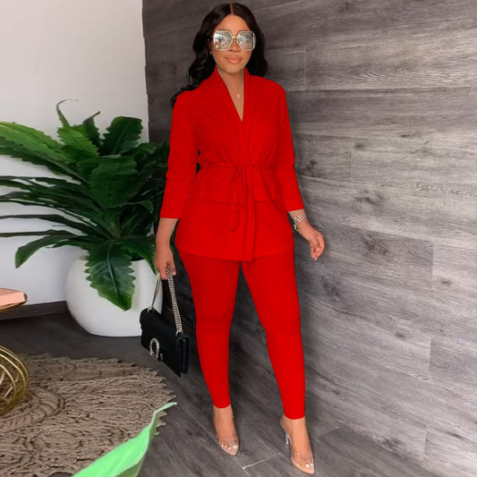 Two-piece Women's Suit Set