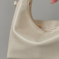 PU Leather Pearl Handbag