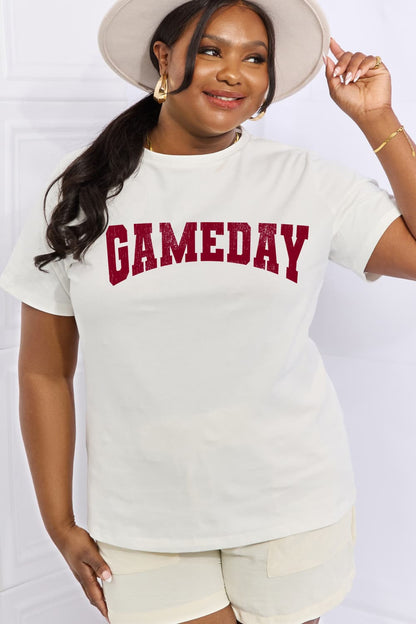 Simply Love GAMEDAY Graphic Cotton Tee