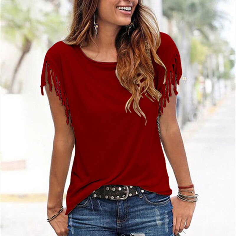 Women's Frill Summer Sleeve Shirt