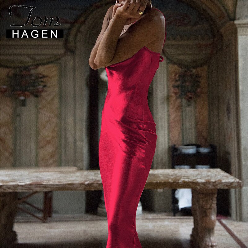 Tom Hagen Off Shoulder Sexy Bodycon Dress