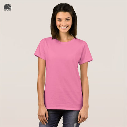 Enjoy the Spirit Female Plain T-shirt